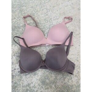 SET (2 ) Victoria's Secret Women Bra 32C Body by Victoria & Dream Angels
